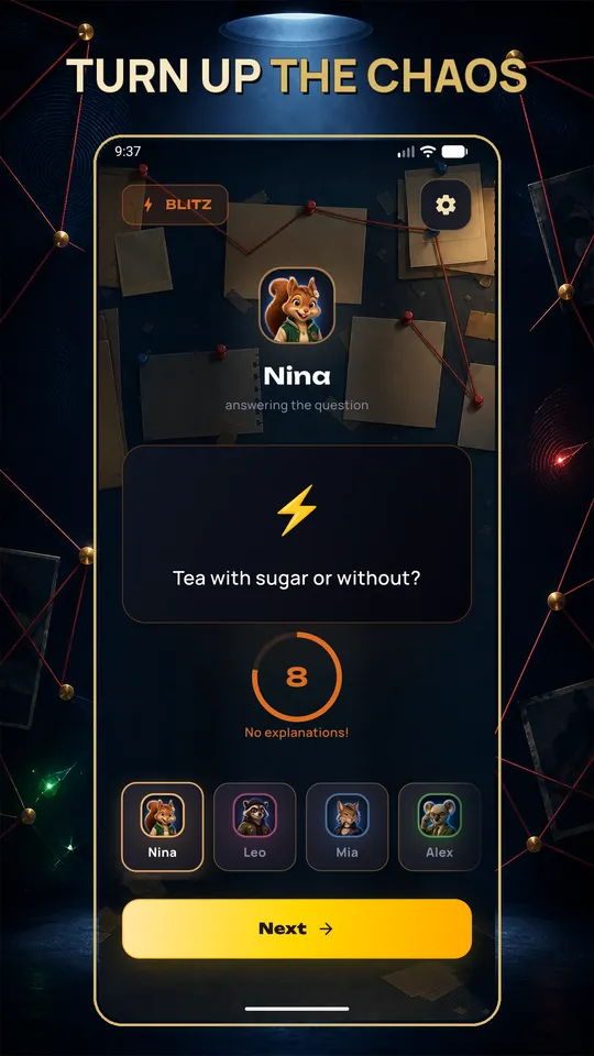 Truth or Mole Blitz-Runde